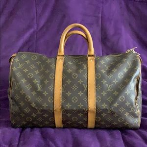 Authentic Louis Vuitton keepall 45 travel bag